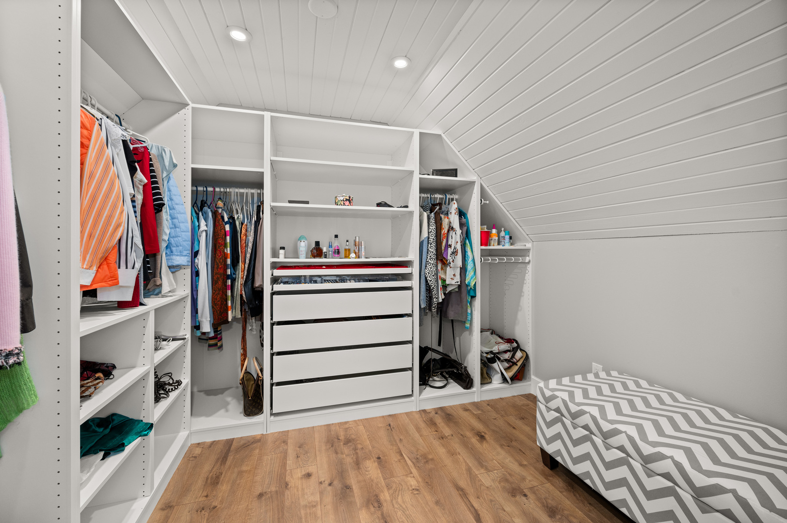 8510 Gurler Road DeKalb, IL 60115 - Photo 23 of 46 a view of walk in closet with clothes and shoes