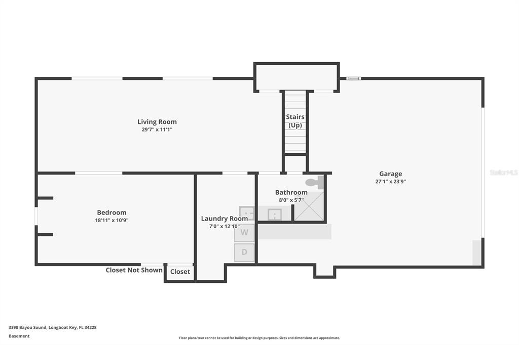 3390 Bayou Sound Longboat Key, FL 34228 - Photo 57 of 59 a picture of floor plan