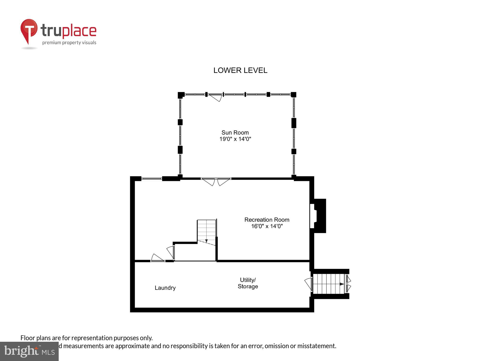 6609 Garrett Road Derwood, MD 20855 - Photo 68 of 102 Lower Level (Labels & Measurements)