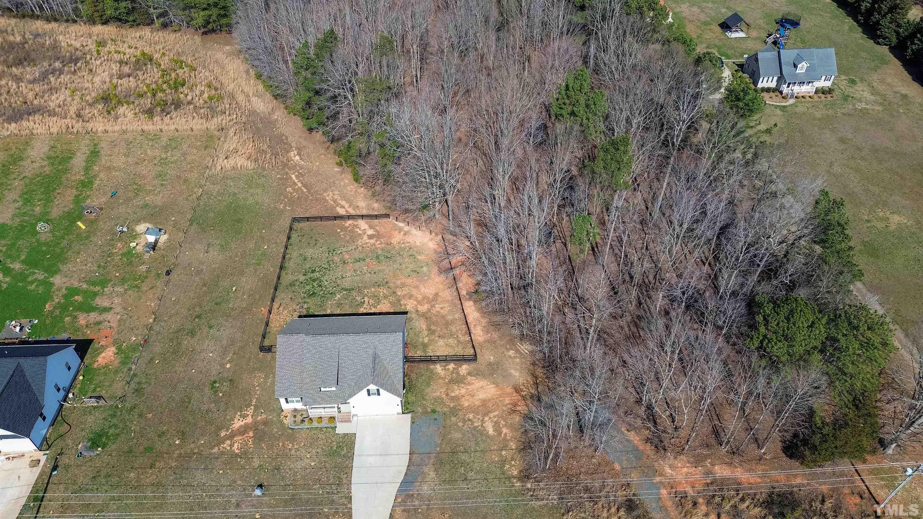 4085 Old 75 Highway Stem, NC 27581 - Photo 32 of 36 a bird view of a house