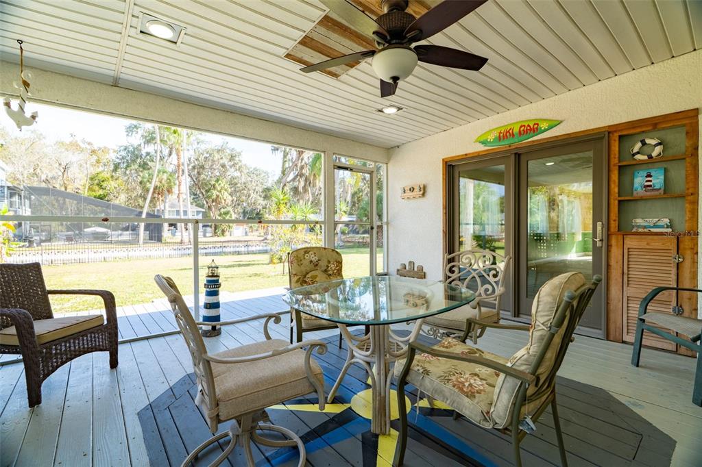 965 North Appalachian Terrace Crystal River, FL 34429 - Photo 53 of 65 a view of a dining room with furniture window and outside view