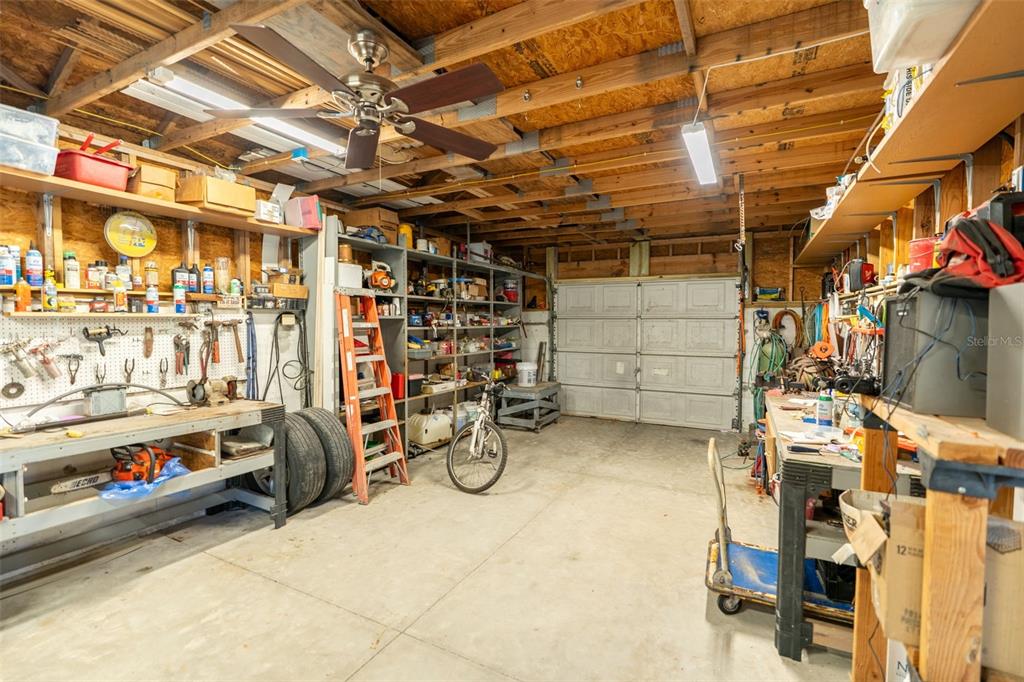 965 North Appalachian Terrace Crystal River, FL 34429 - Photo 59 of 65 a view of a garage with storage
