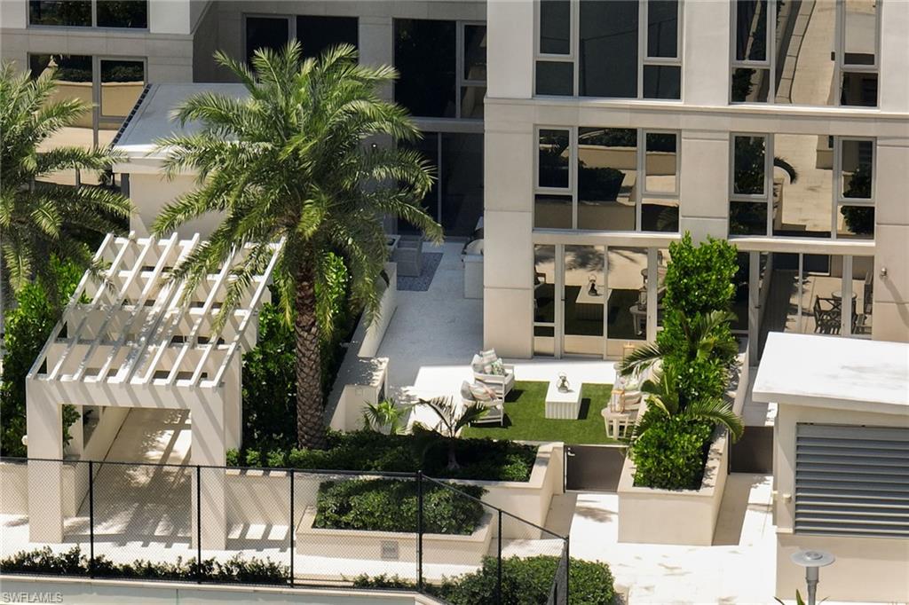 a front view of a multi story residential apartment building