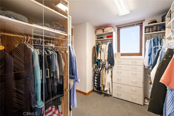 a very nice looking room with a large window