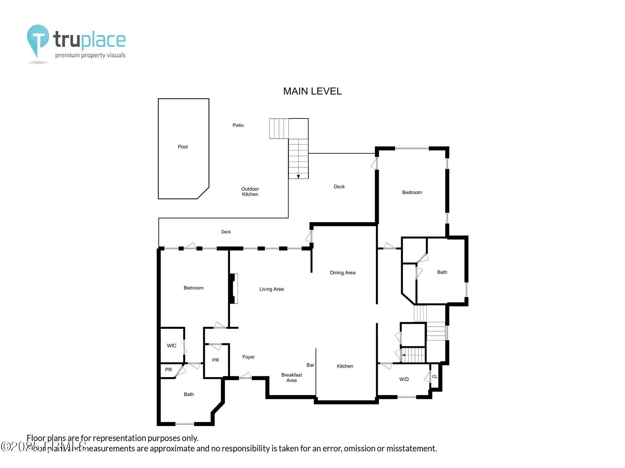 4 Surf Watch Way Hilton Head Island, SC 29928 - Photo 98 of 100 high res floor plans-main level (labels