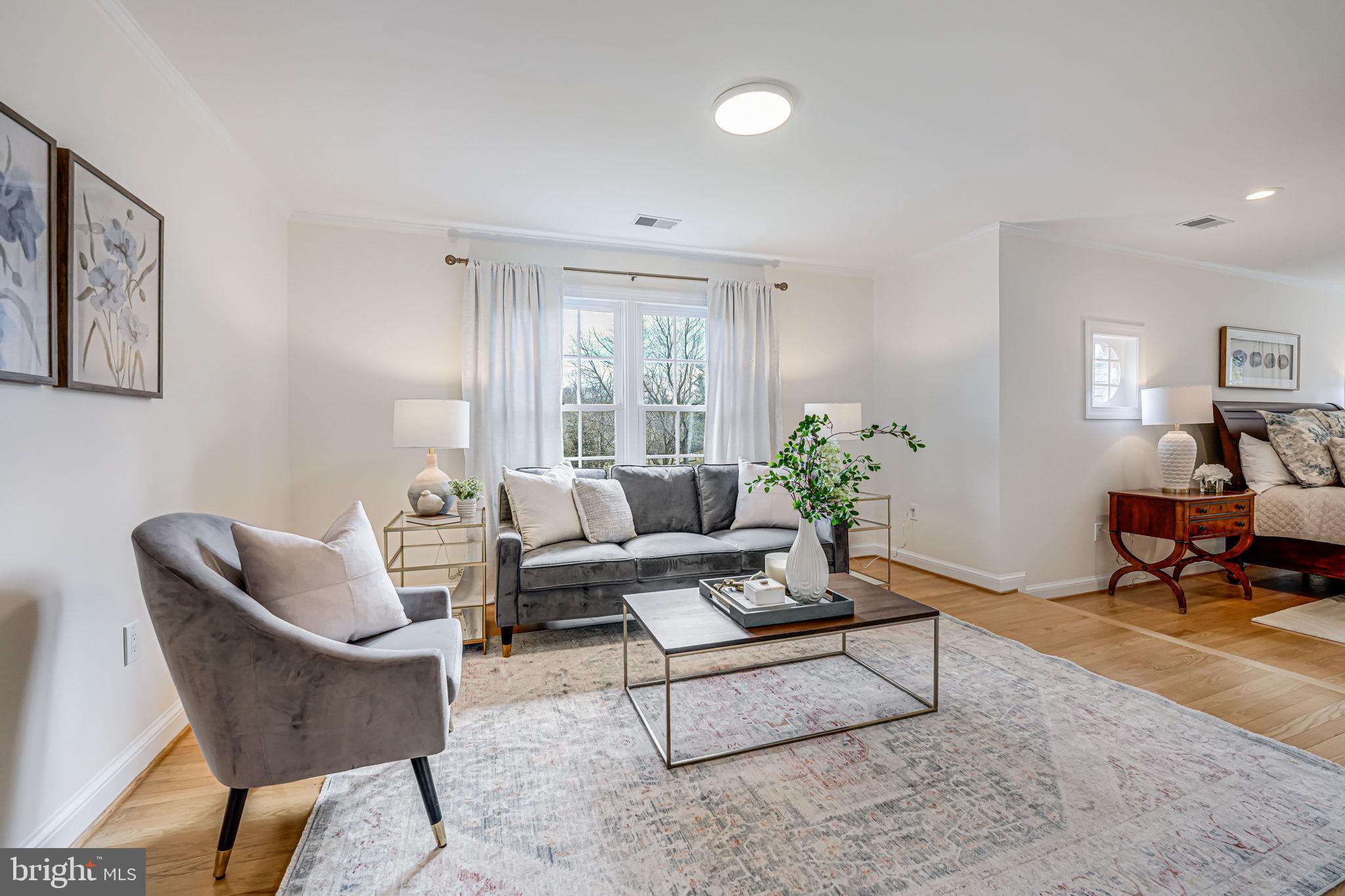 10800 Tradewind Drive Oakton, VA 22124 - Photo 32 of 77 a living room with furniture and a potted plant