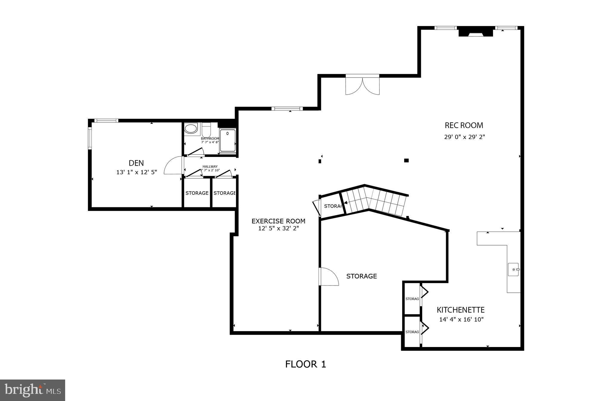 10800 Tradewind Drive Oakton, VA 22124 - Photo 77 of 77 a picture of a floor plan