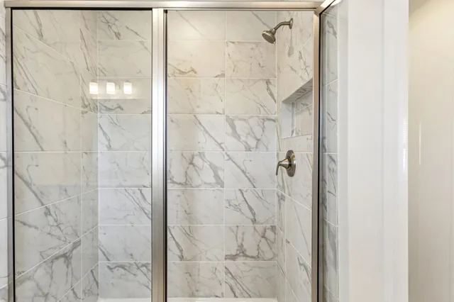 a view of swimming pool with yard