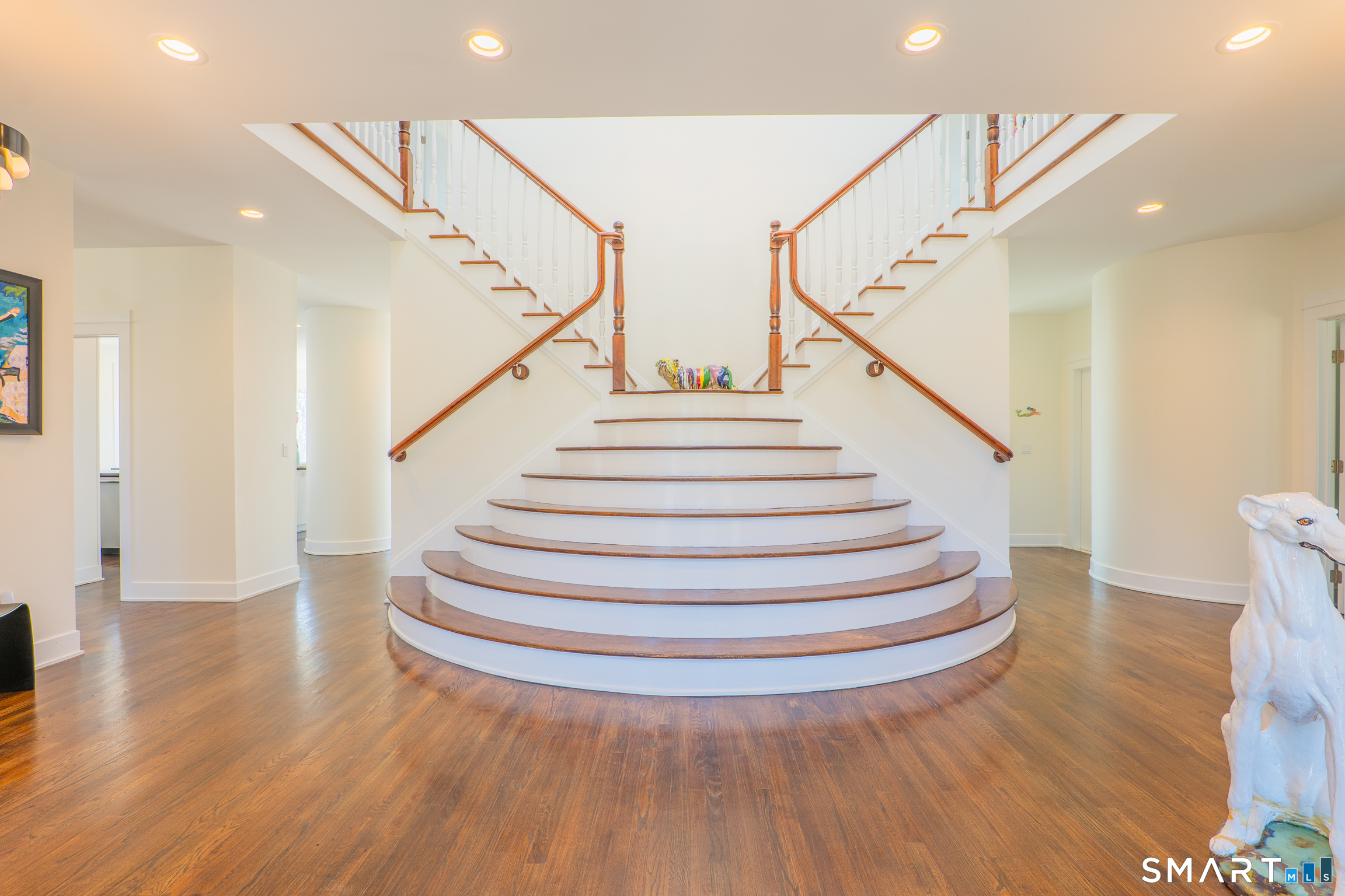 216 Kuhne Road Southbury, CT 06488 - Photo 14 of 40 a view of entryway and hall with wooden floor