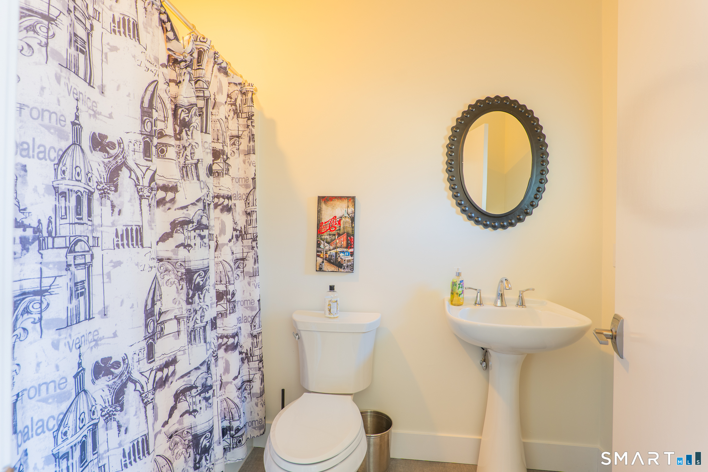 216 Kuhne Road Southbury, CT 06488 - Photo 29 of 40 a bathroom with a sink toilet and a mirror