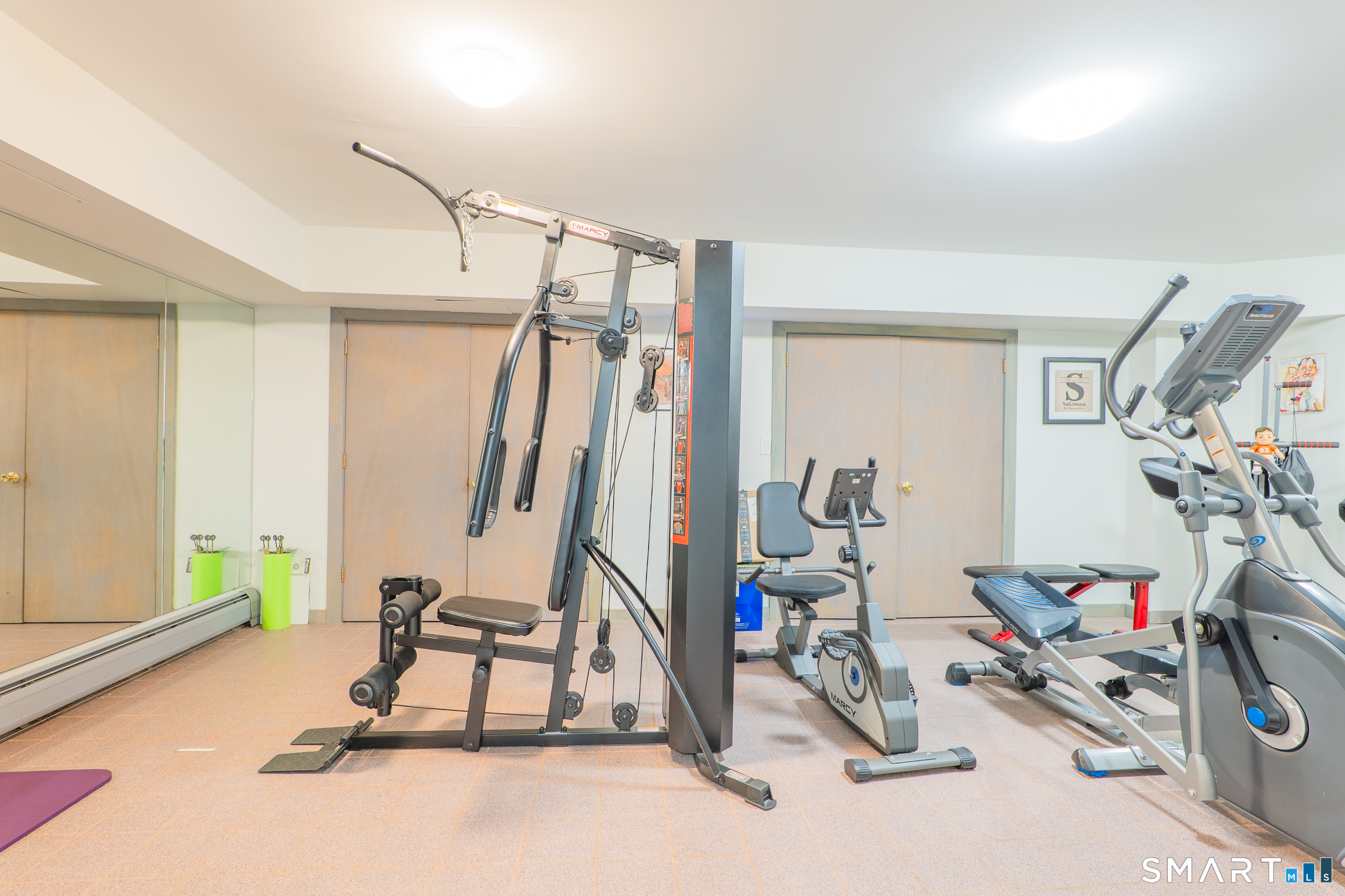 216 Kuhne Road Southbury, CT 06488 - Photo 32 of 40 a view of a room with gym equipment