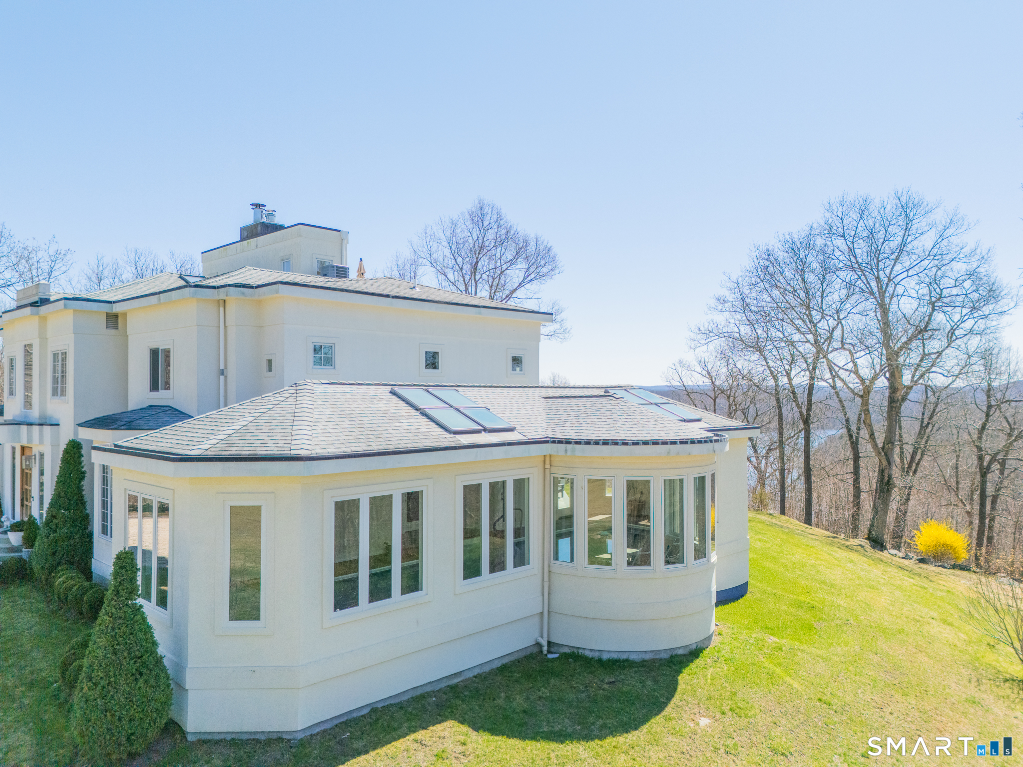 216 Kuhne Road Southbury, CT 06488 - Photo 35 of 40 a view of a house with a yard balcony and sitting area