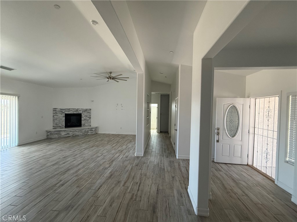 9591 Burbank Road Phelan, CA 92371 - Photo 4 of 11 a view of a livingroom with wooden floor