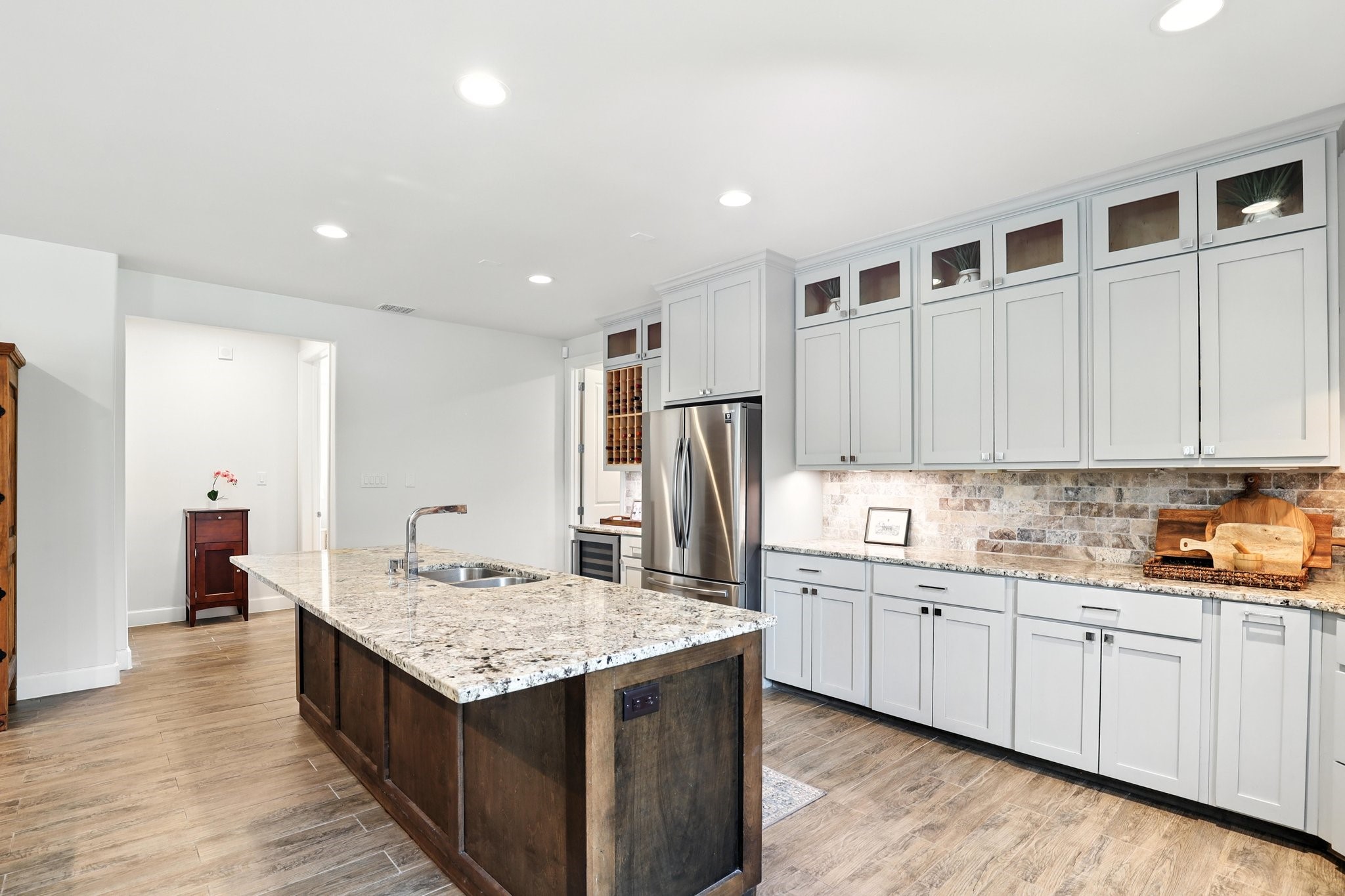 3202 Ozark Street Houston, TX 77021 - Photo 15 of 37 a kitchen with a sink and cabinets