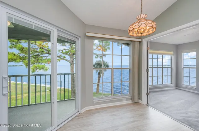 a view of an entrance to room with a window