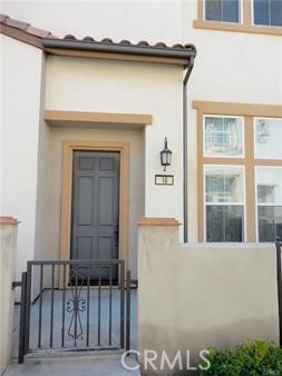 a front view of a house with garage
