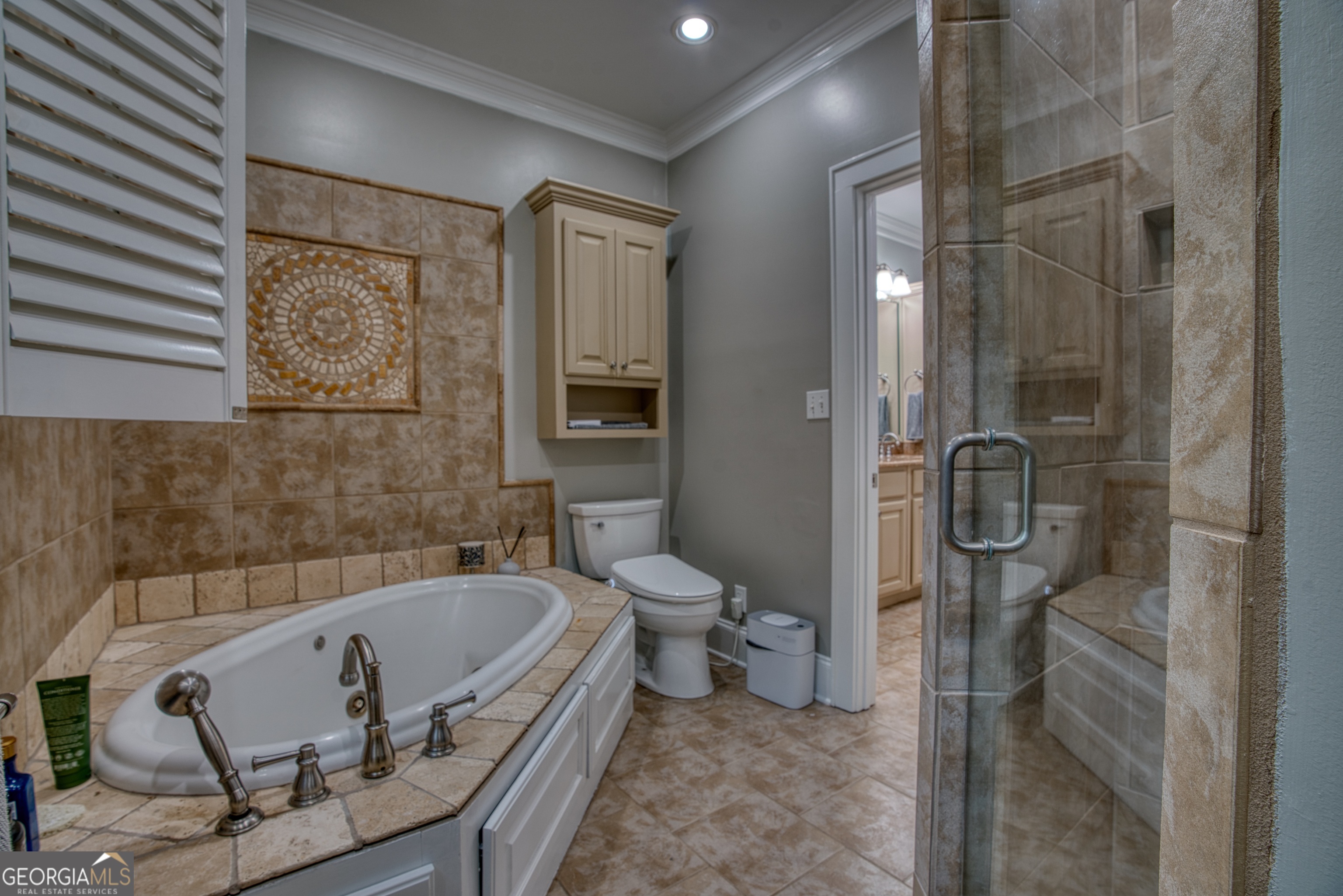 4 Rivermont Drive Southwest Rome, GA 30165 - Photo 27 of 55 a bathroom with a tub and a shower