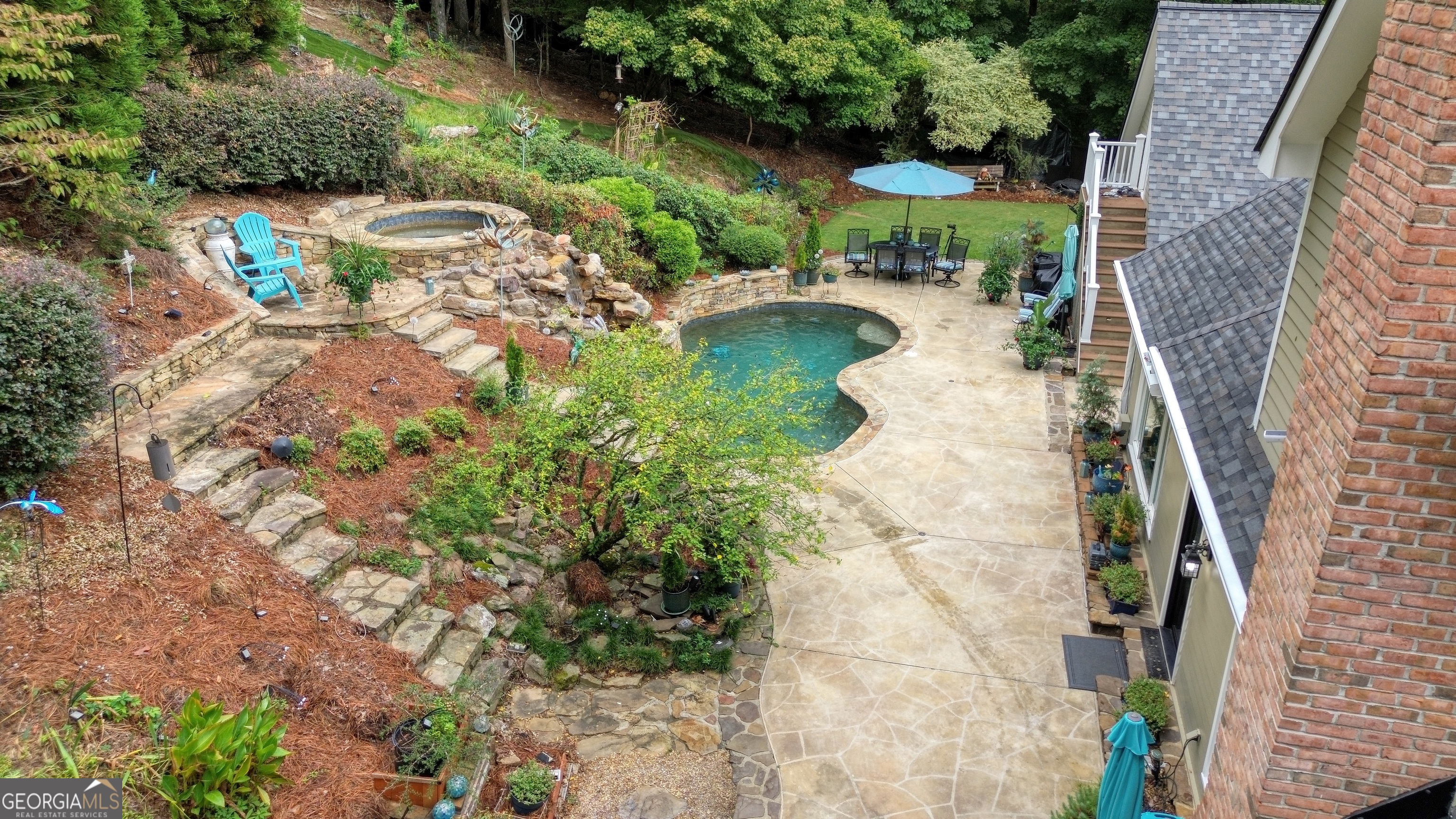 4 Rivermont Drive Southwest Rome, GA 30165 - Photo 47 of 55 a view of backyard with outdoor seating