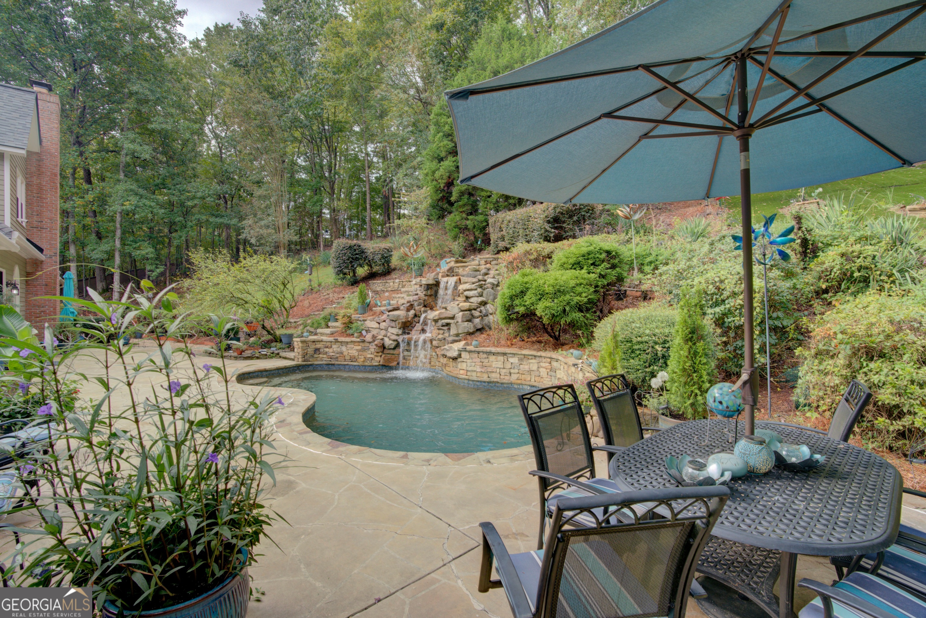 4 Rivermont Drive Southwest Rome, GA 30165 - Photo 55 of 55 a view of an outdoor sitting area with furniture and backyard