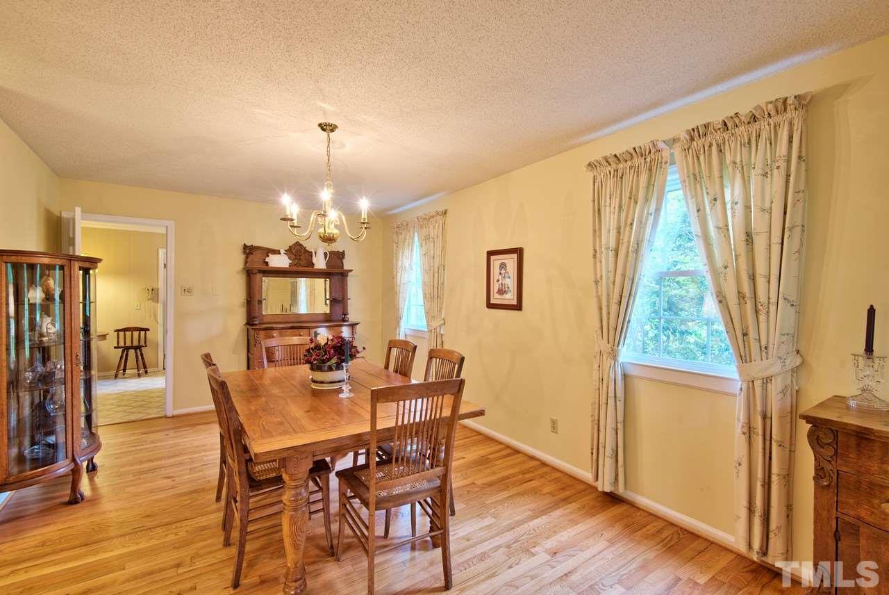 3607 Cole Mill Road Durham, NC 27712 - Photo 7 of 25 The Living Room opens to the Dining Room area. The Dining Room has enough space for furniture and a table leaf extension.