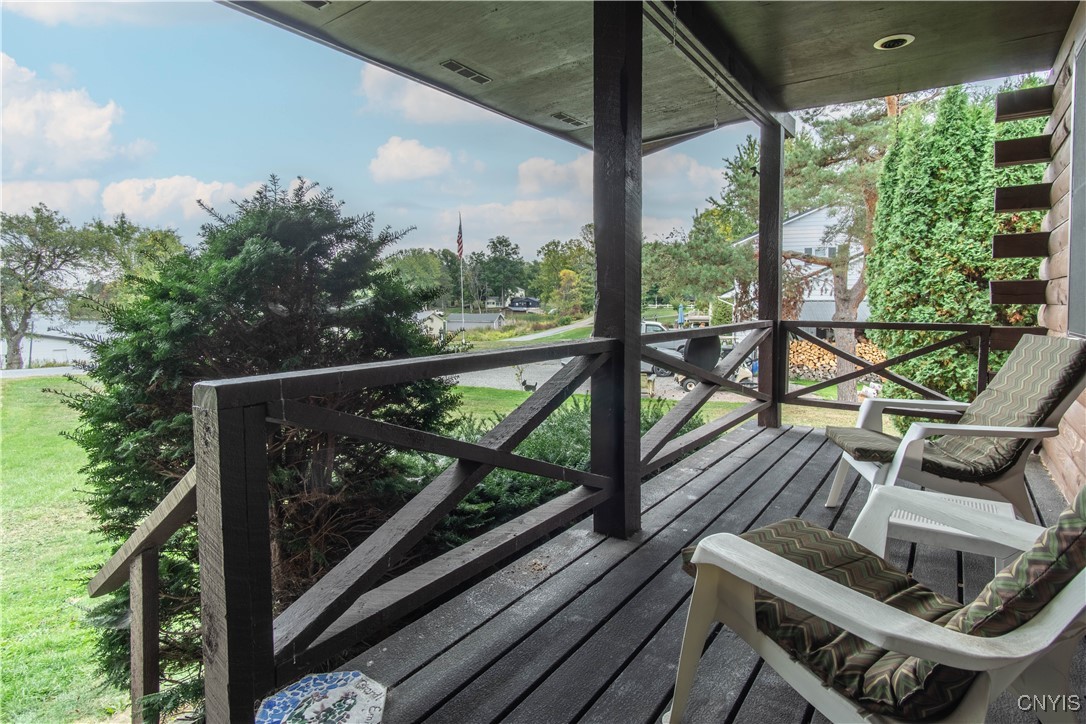 7176 Beadles Point Road Cape Vincent, NY 13618 - Photo 37 of 41 front porch
