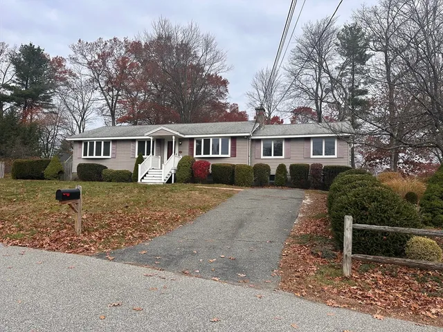 front view of house with a yard