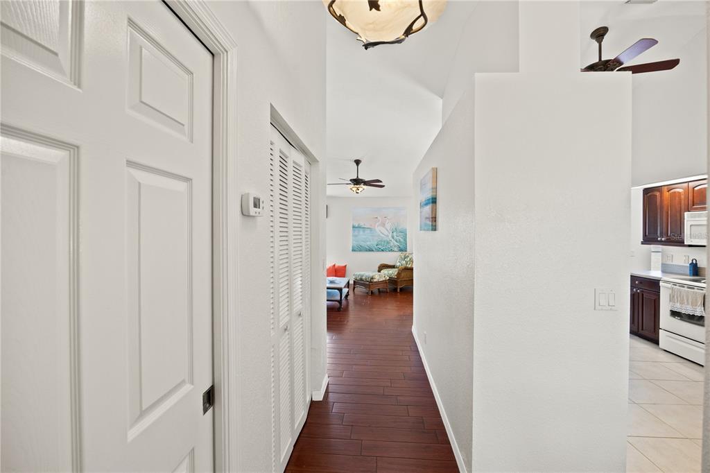 26223 Barcelos Court Punta Gorda, FL 33983 - Photo 26 of 34 a view of a hallway with the back door