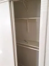 a close view of closet