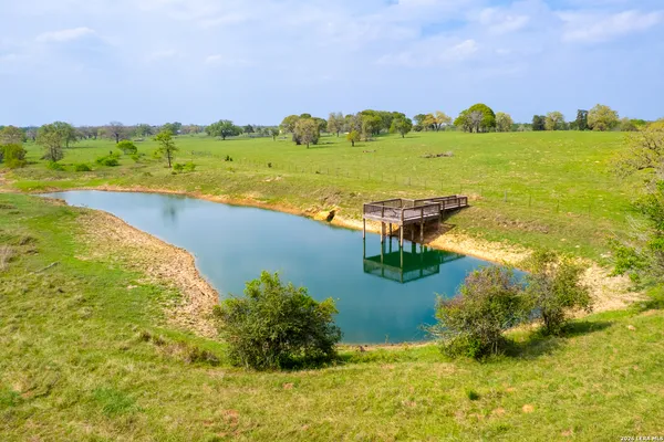 a view of an ocean and city