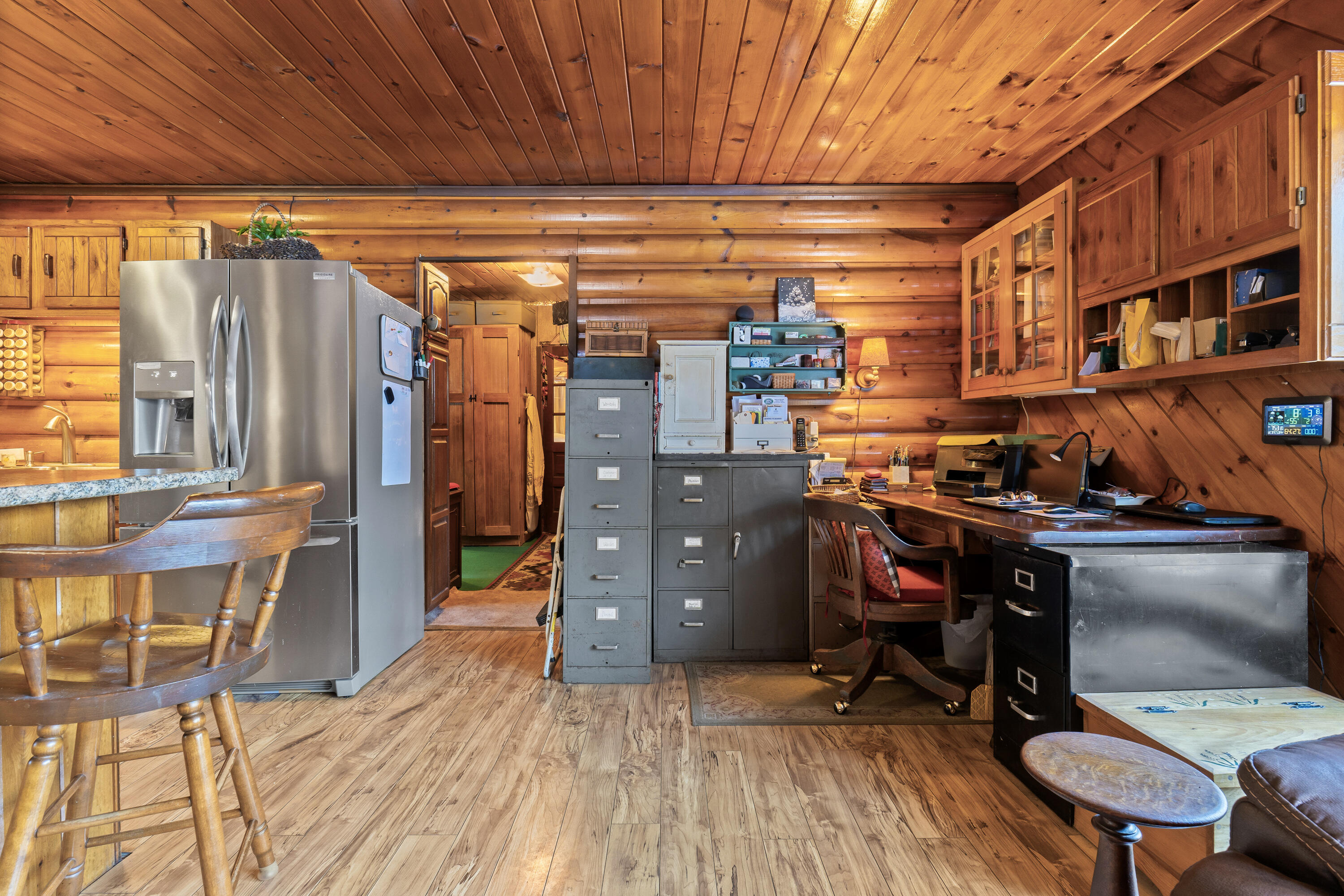 60-66 Gravel Pit Road Eustis, ME 04936 - Photo 10 of 41 Cabin Kitchen