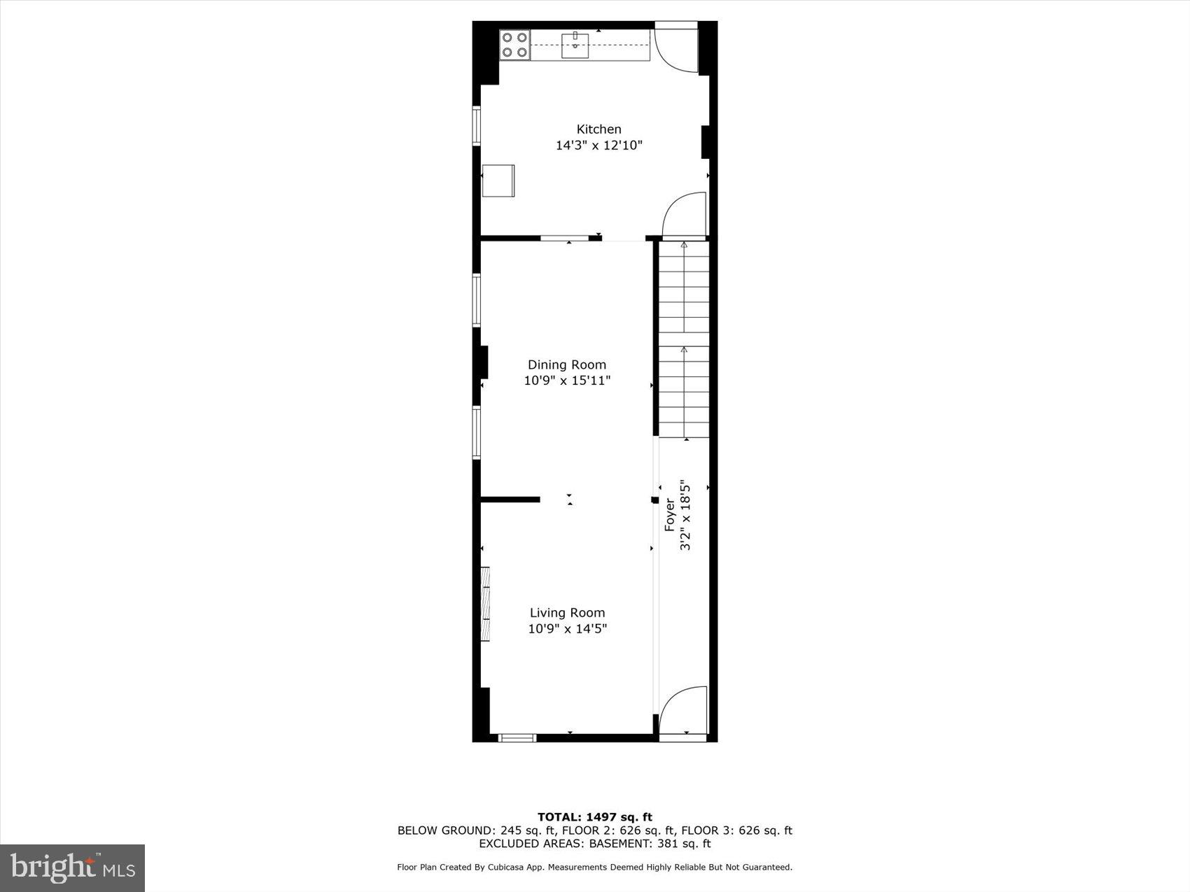 1607 Filbert Street Curtis Bay, MD 21226 - Photo 32 of 33 a picture of a floor plan