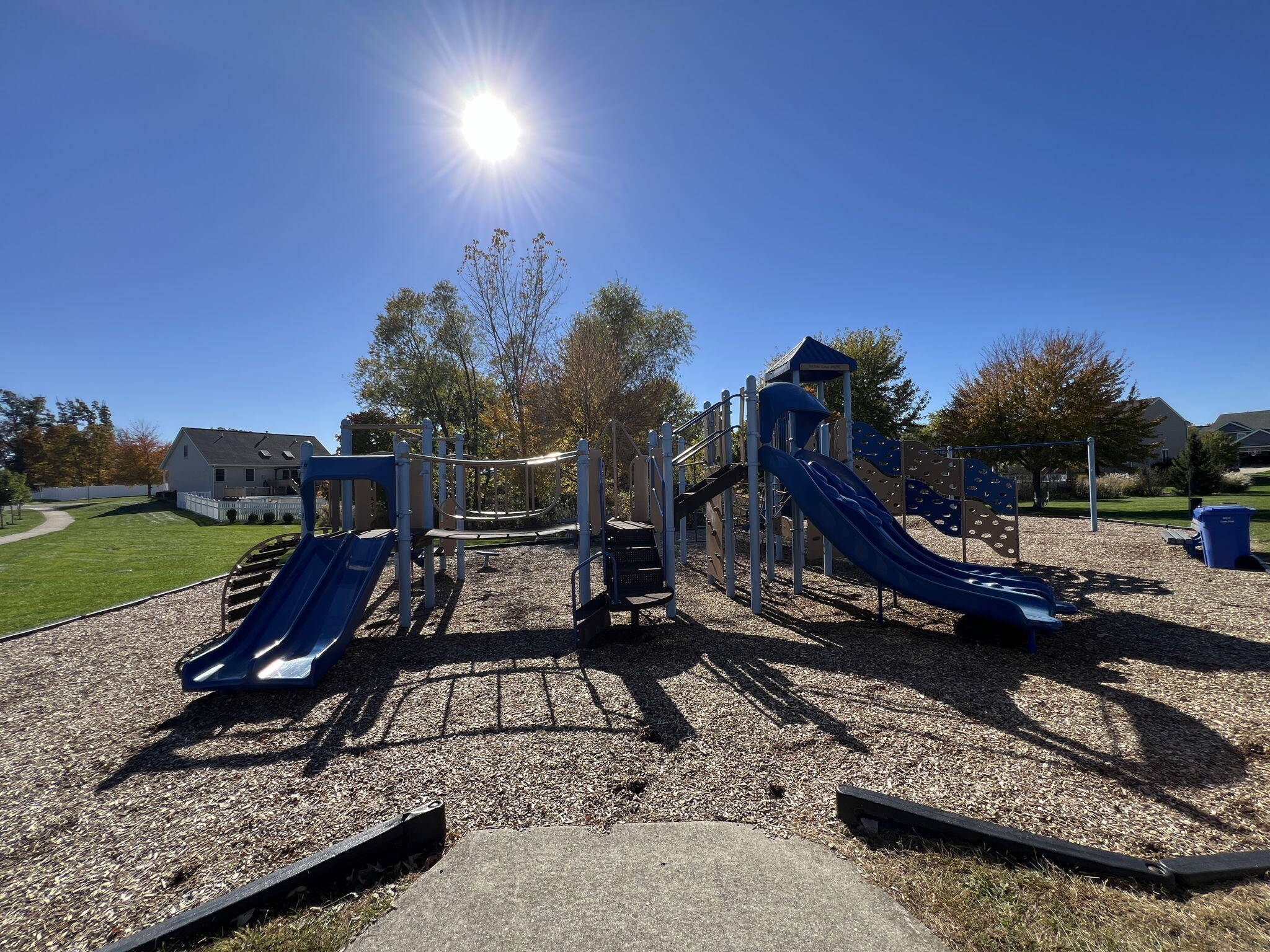 1636 Edith Way Crown Point, IN 46307 - Photo 56 of 56 a view of a park with iron fence