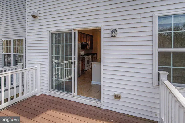 a view of entryway door