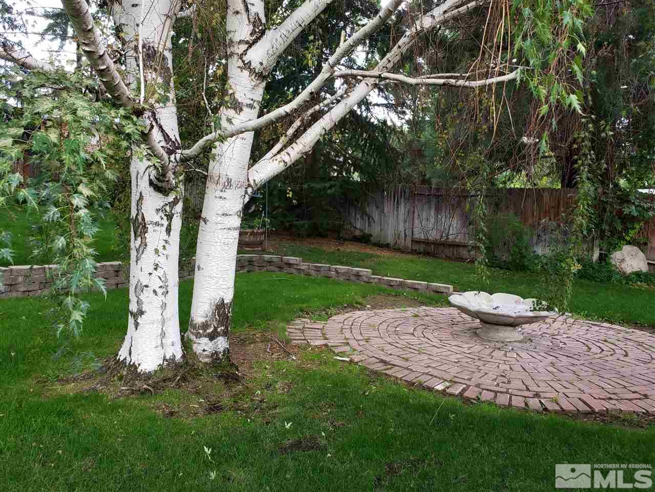 1120 Alpine Circle Reno, NV 89509 - Photo 20 of 21 a view of a backyard with potted plants and large trees