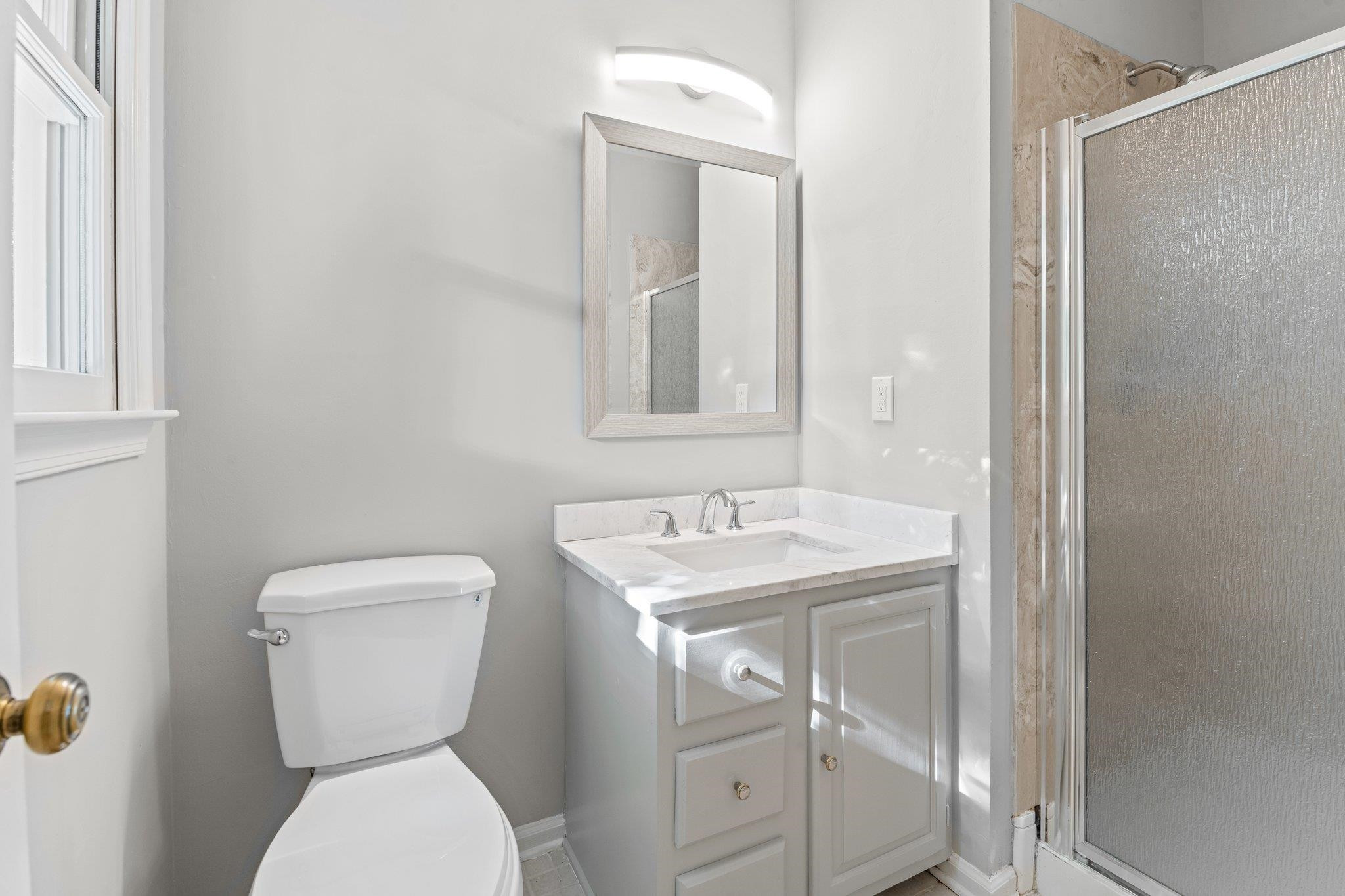2638 Cottage Circle Raleigh, NC 27613 - Photo 17 of 24 Master Bedrm Bath - Walk in Shower