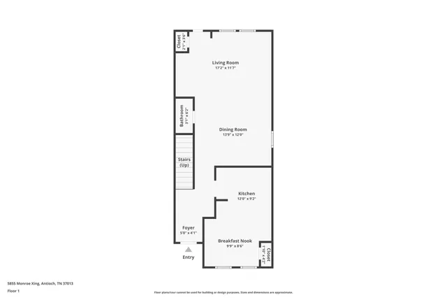 $1,900 | 5855 Monroe Crossing, Antioch, TN 37013