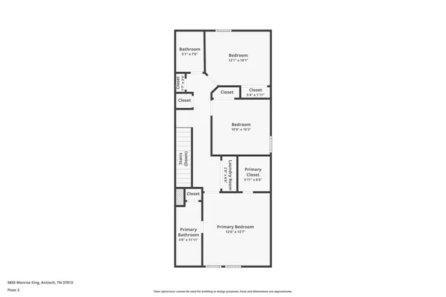 $1,900 | 5855 Monroe Crossing, Antioch, TN 37013