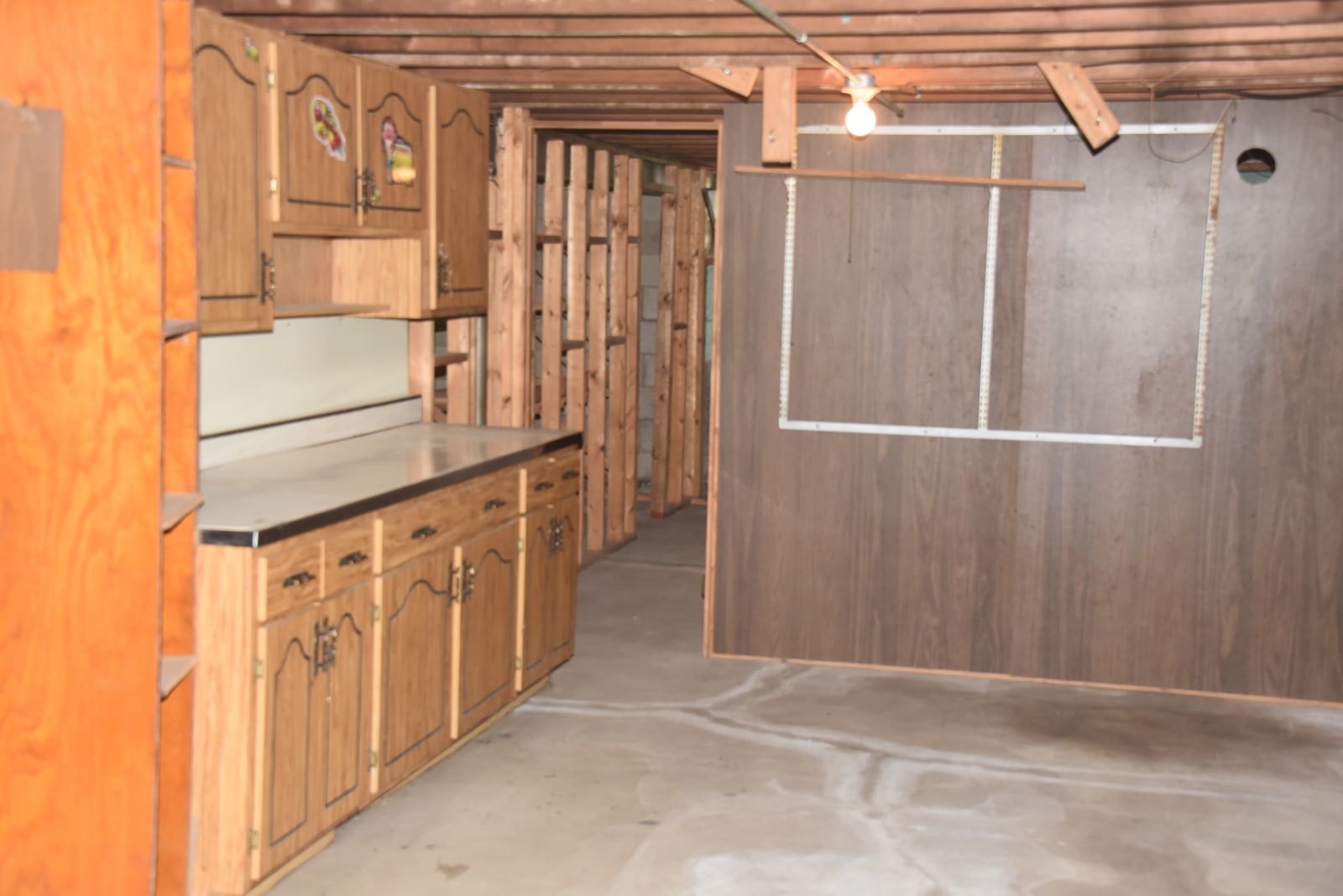 1921 East Steger Road Crete, IL 60417 - Photo 24 of 29 a view of a door with wooden walls