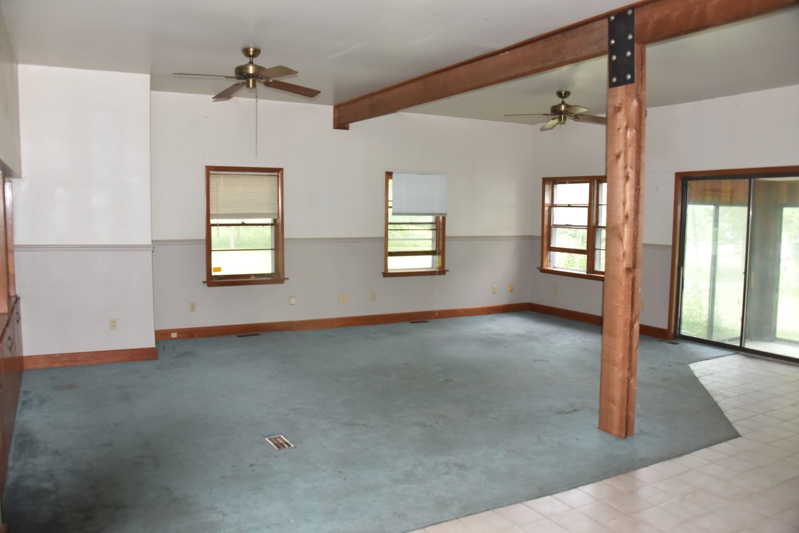 1921 East Steger Road Crete, IL 60417 - Photo 7 of 29 a view of an empty room with a window