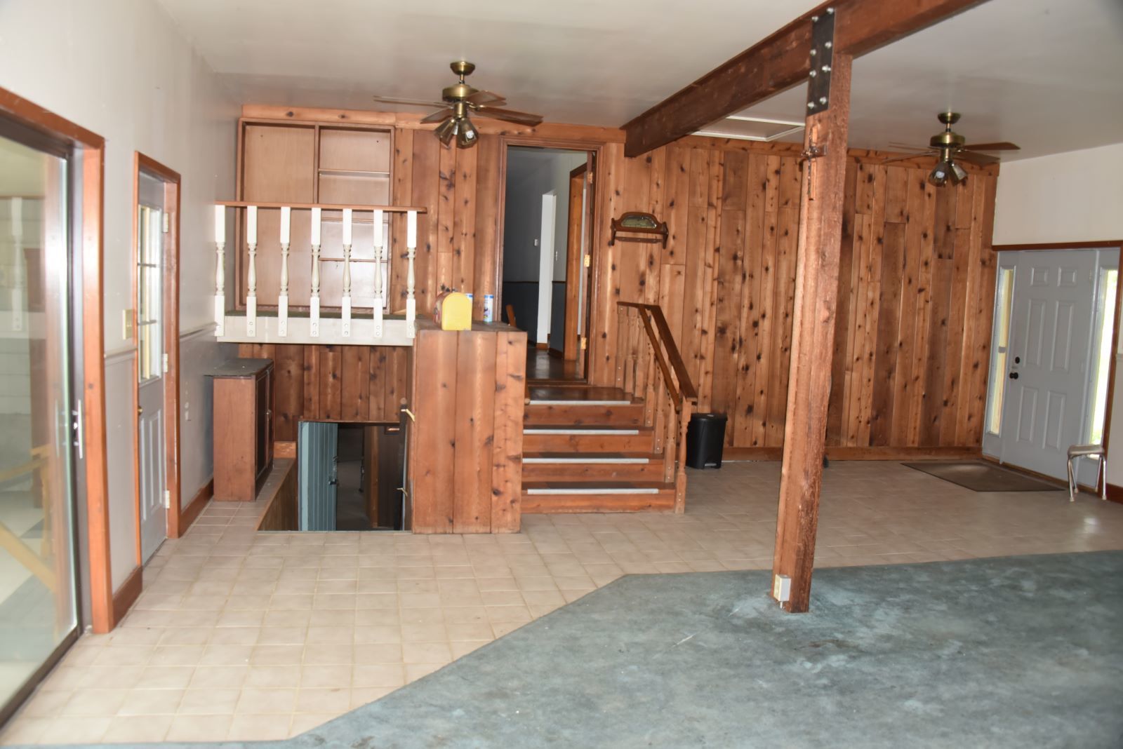 1921 East Steger Road Crete, IL 60417 - Photo 8 of 29 a view of an entryway with staircase