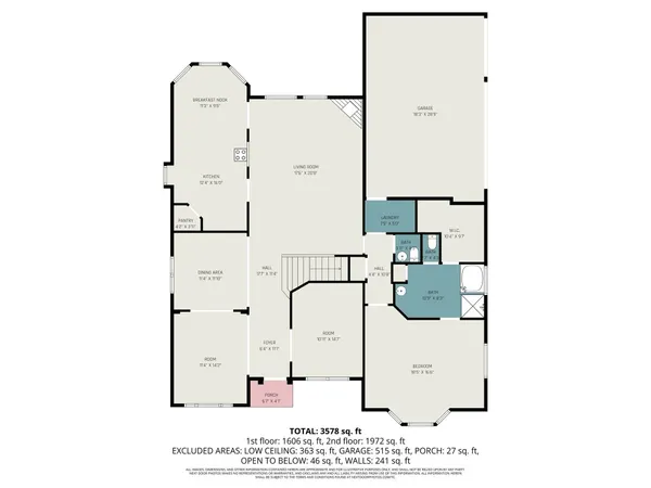 a picture of floor plan