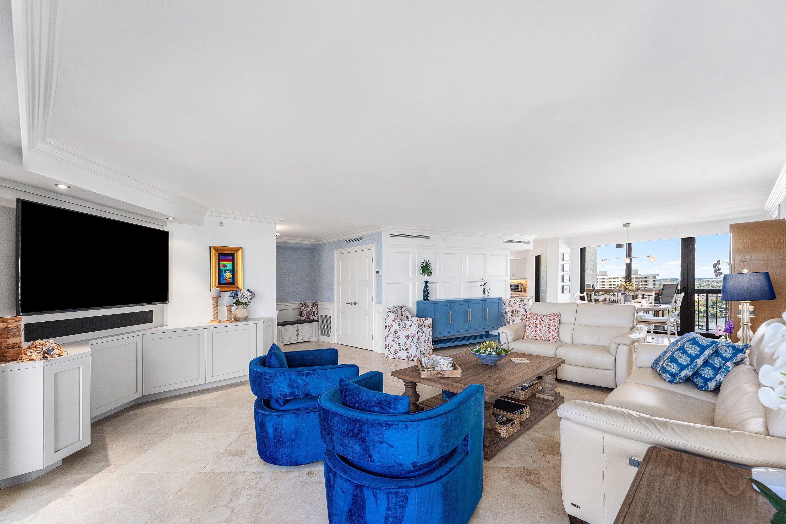 4545 North Ocean Boulevard, Unit PHD Boca Raton, FL 33431 - Photo 6 of 35 Living area_stunning ocean views