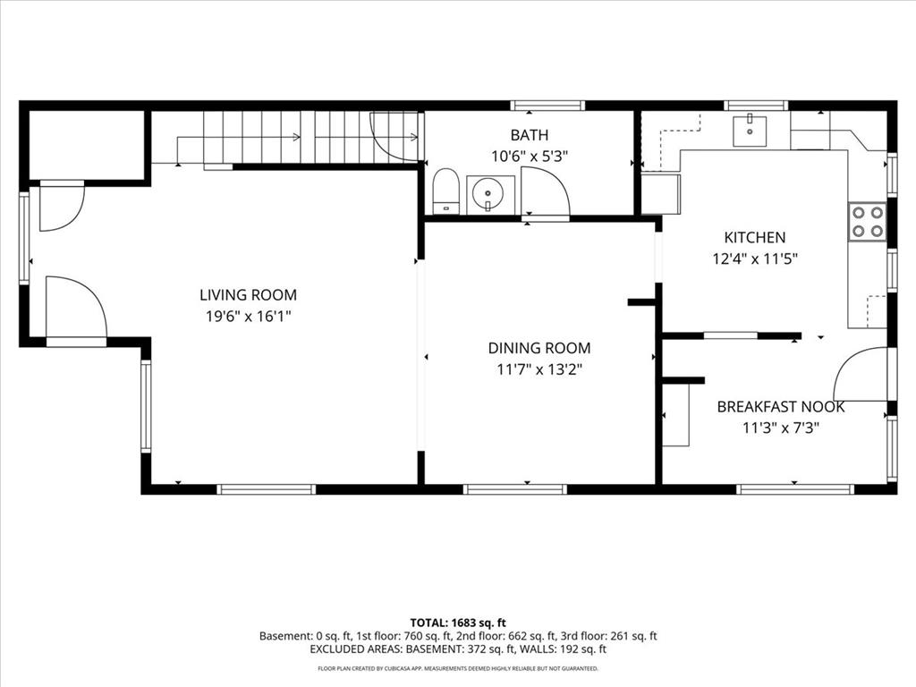 110 Messinger Street Bangor, PA 18013 - Photo 37 of 39 Visualize your living space with this clear and concise floor plan.
