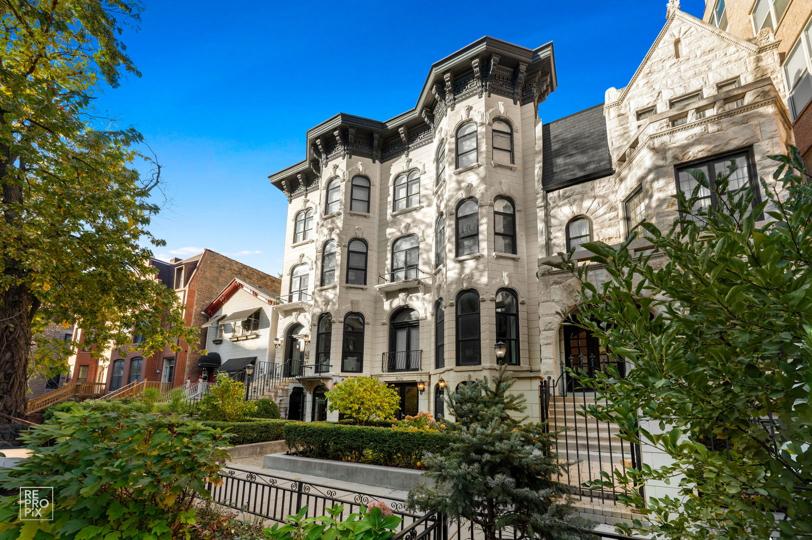 front view of a building