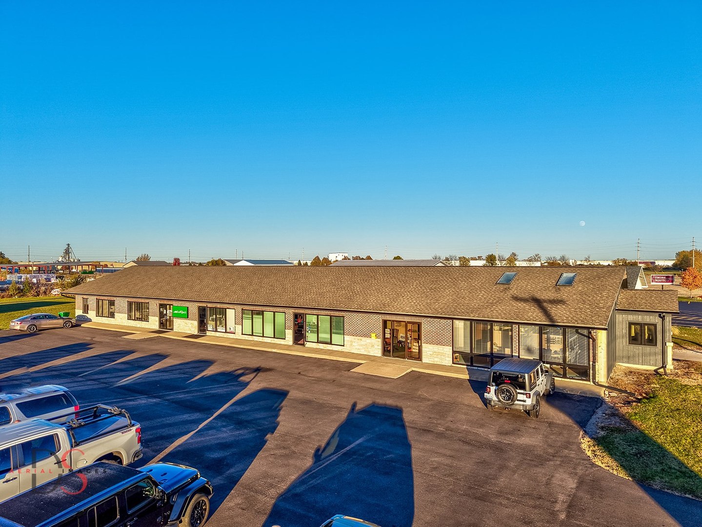 a view of a balcony with chairs