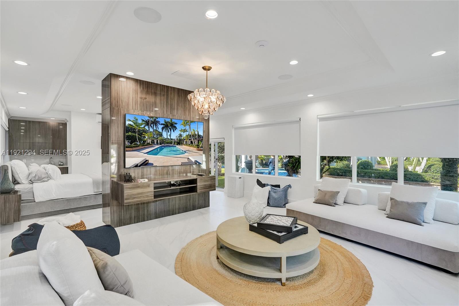 10400 Southwest 62nd Street Miami, FL 33173 - Photo 27 of 34 a living room with furniture and a large window