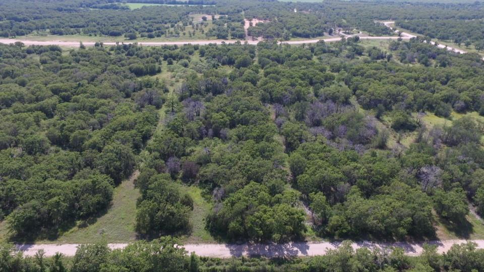 Lot 89 Paradise Oaks Perrin, TX 76486 - Photo 1 of 11 an aerial view of residential houses with outdoor space and trees
