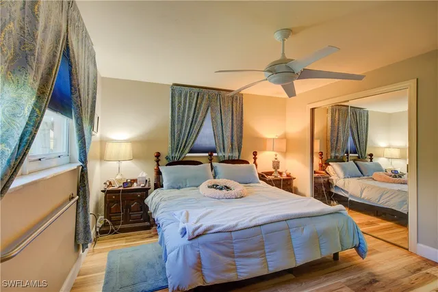 a bathroom with a mirror and a sink