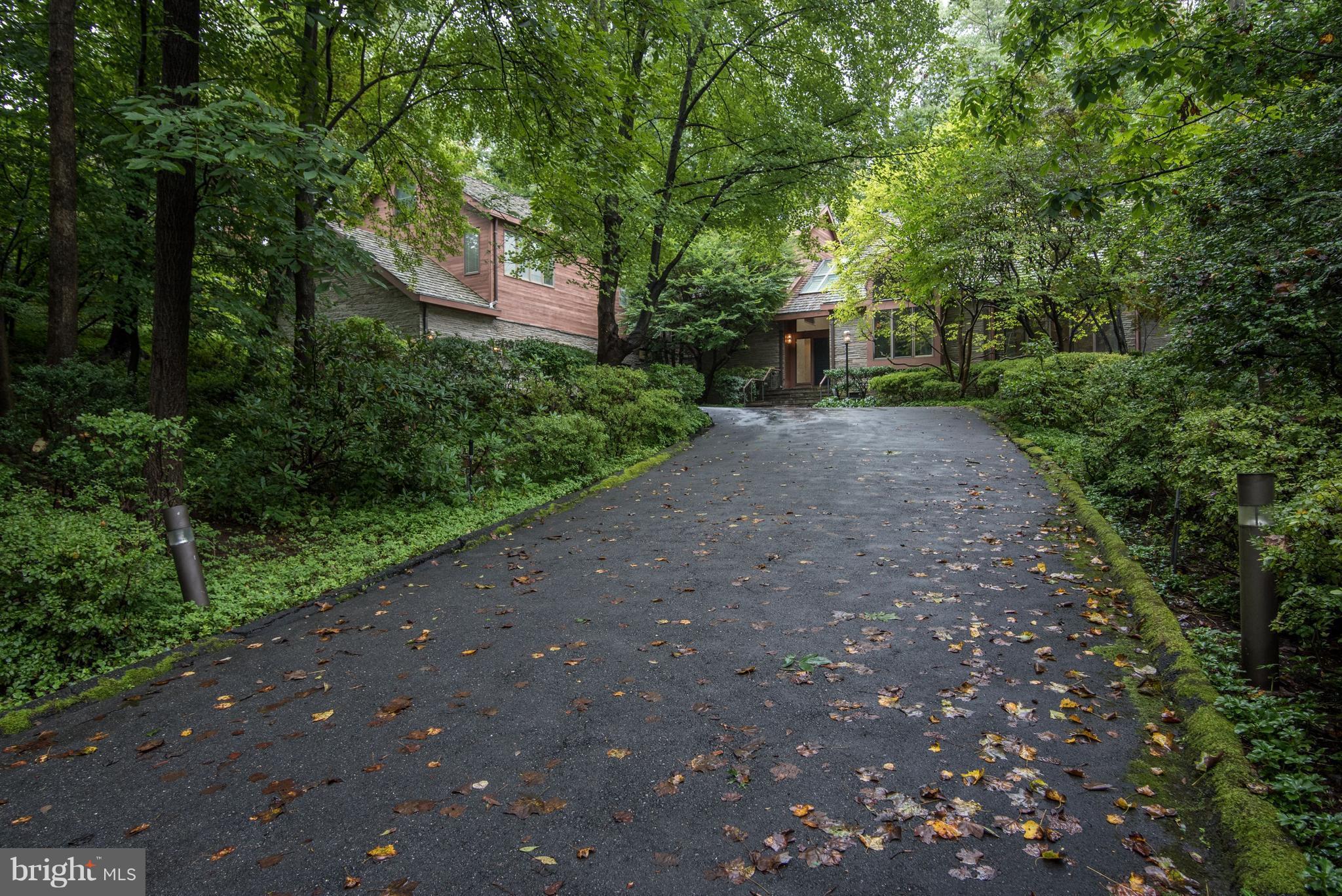 8925 Burning Tree Road Bethesda, MD 20817 - Photo 3 of 22 Private Driveway leading toward home