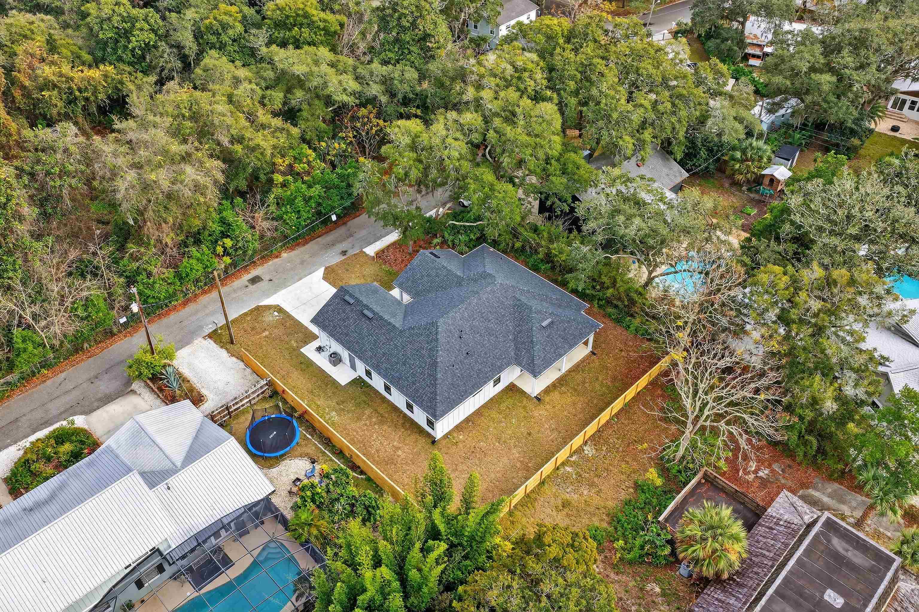 16 Baru Road St. Augustine, FL 32080 - Photo 59 of 73 an aerial view of a house with a yard